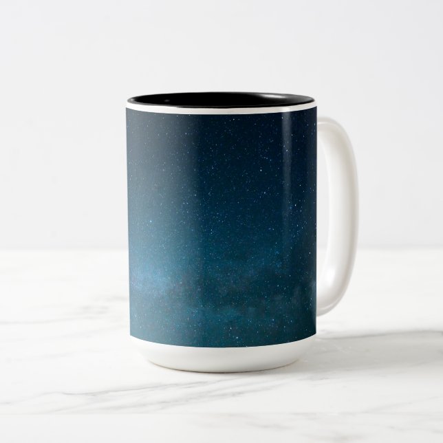 The Stars at Night Two-Tone Coffee Mug (Front Right)