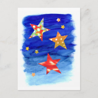 The Stars In The Bright Sky Postcard