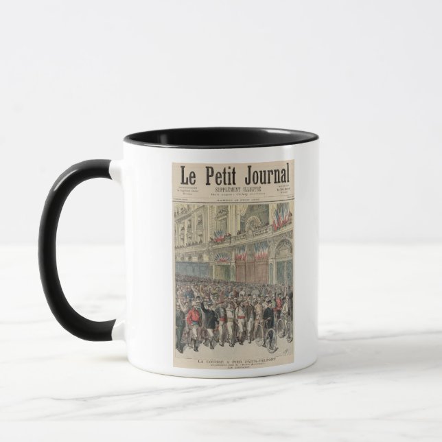 The Start of the Road Race Mug (Left)
