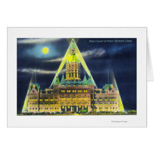 The State Capitol Building at Night