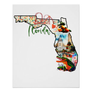 The State Of Florida Poster