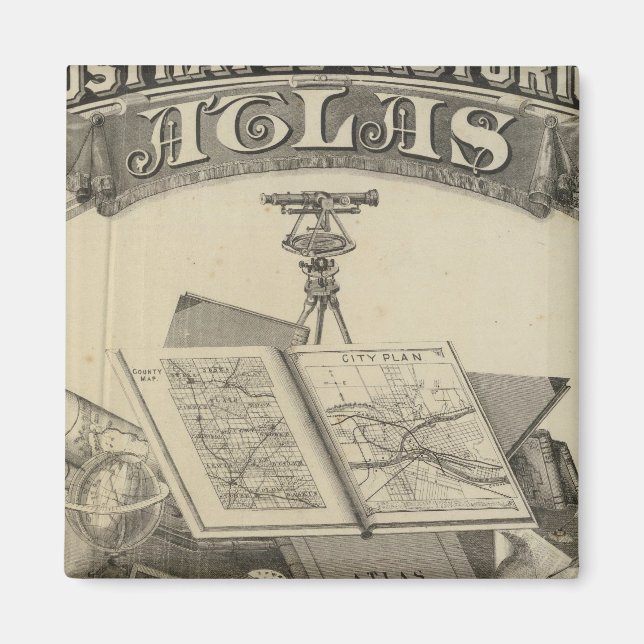 The State of Indiana Magnet (Front)