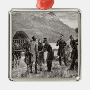 The State of Ireland Metal Tree Decoration