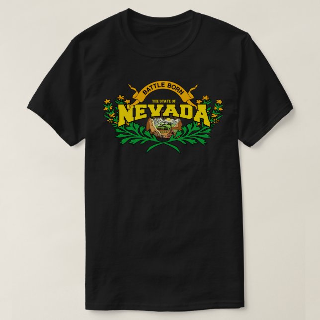 The State of Nevada gift T-Shirt (Design Front)
