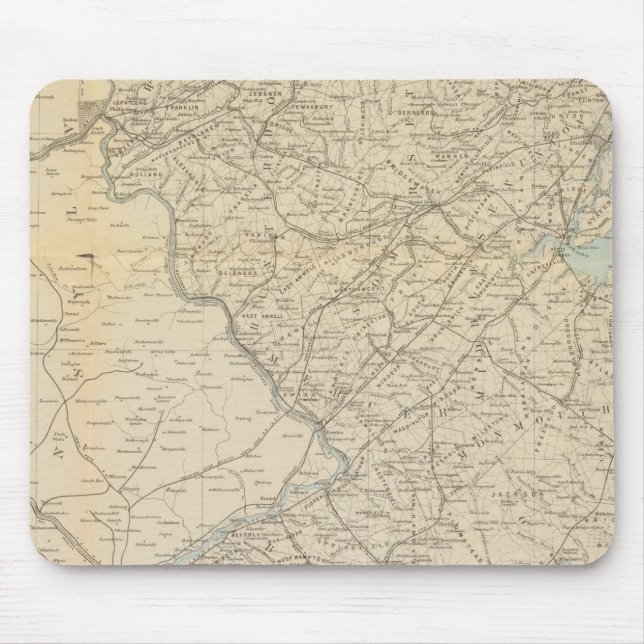 The State of New Jersey, 1877 Mouse Pad (Front)