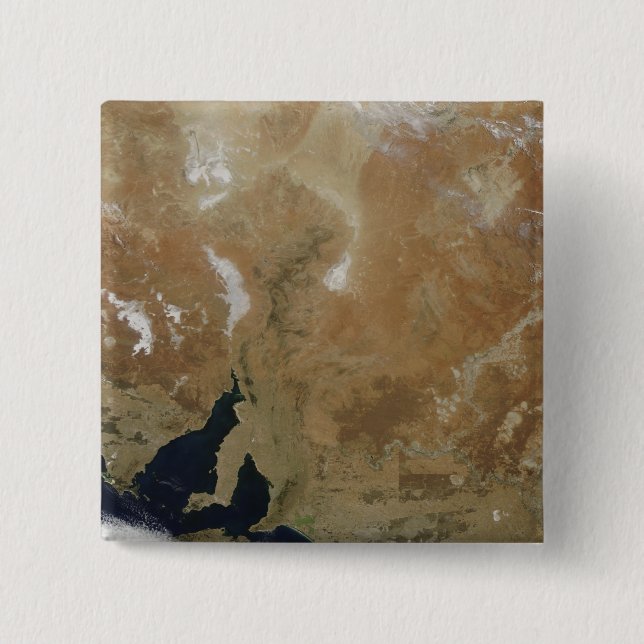 The state of South Australia 15 Cm Square Badge (Front)