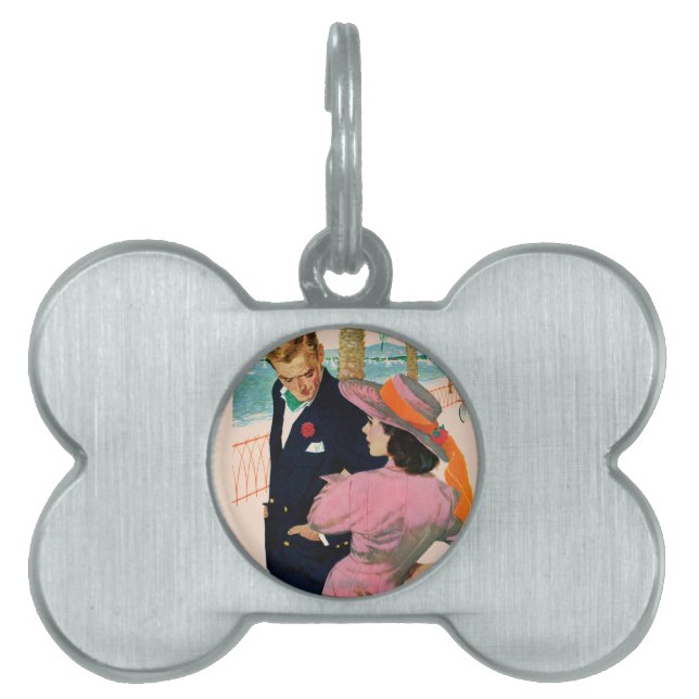 The Stategy of Love Pet Name Tag (Front)