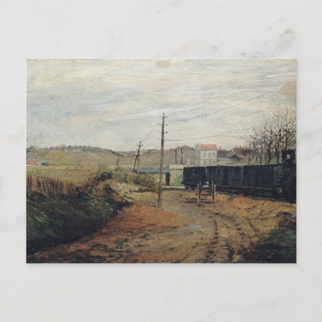 The Station at Argenteuil Postcard (Front)