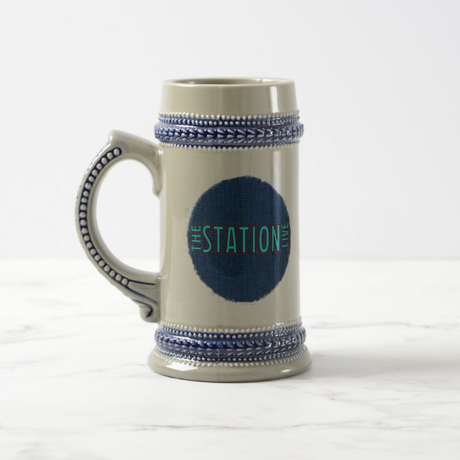 The Station Blue RT Stein (Left)