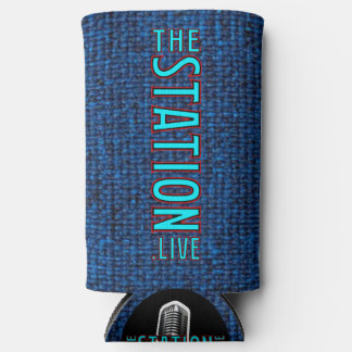 The Station Blue Tweed Cooler