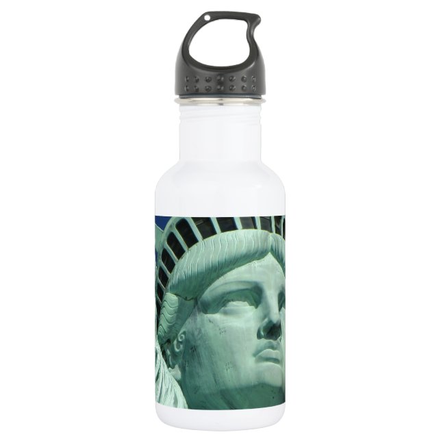 The Statue Of Liberty At New York City 532 Ml Water Bottle (Front)