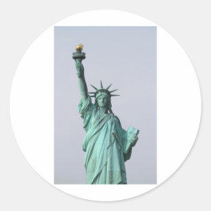 The Statue of Liberty Classic Round Sticker