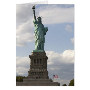 The Statue of Liberty on Liberty Island in New
