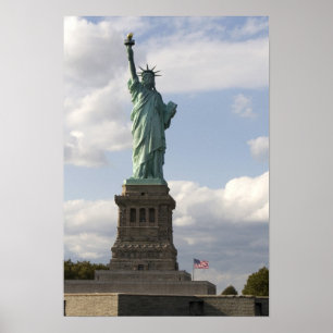 The Statue of Liberty on Liberty Island in New Poster