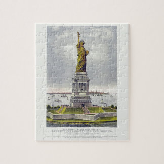 The Statue of Liberty, The Great Bartholdi Statue Jigsaw Puzzle