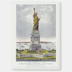 The Statue of Liberty, The Great Bartholdi Statue Magnet