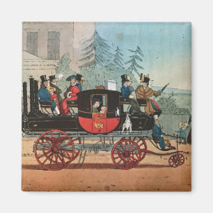 The Steam Coach Magnet