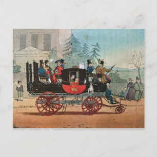 The Steam Coach Postcard