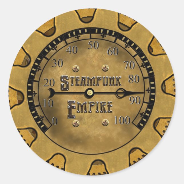 The Steampunk Empire Stickers (Front)