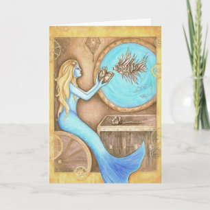 The Steampunk Heart Greeting Card