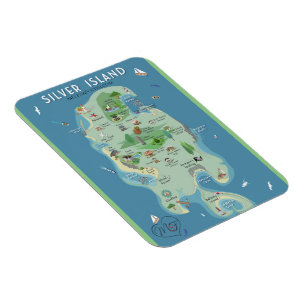 The Steeles on Silver Island Flexible Magnet