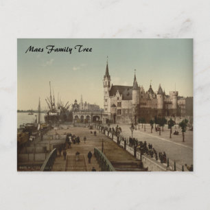 The Steen, Antwerp, Belgium Postcard