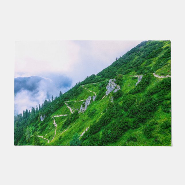 The steep path on the mountain doormat (Front)