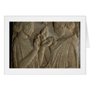 The Stele of Pharsalos depicting the glorifying of