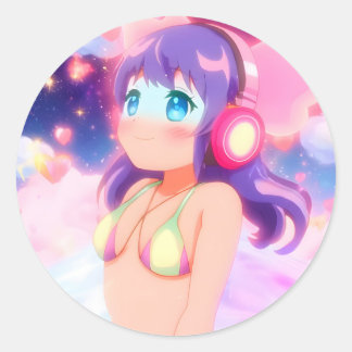 The Stellargroove Ayumi Round Sticker #03