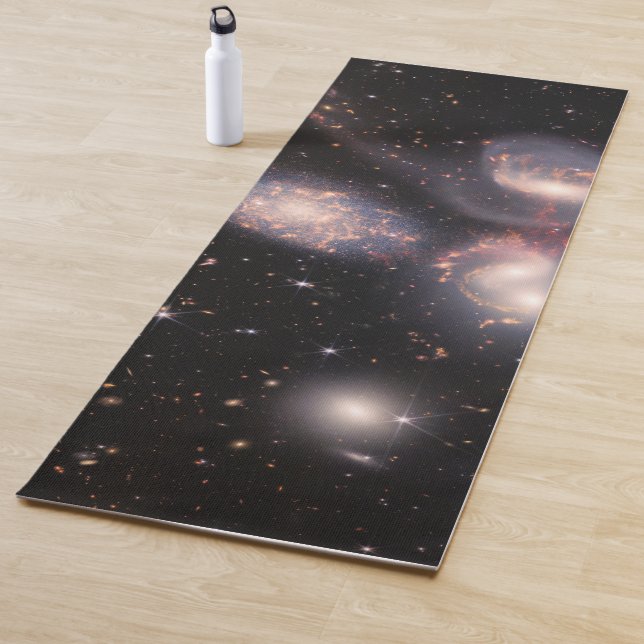 The Stephan's Quintet Galaxies | JWST Yoga Mat (In Situ)