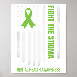The Stigma For Mental Health Awareness Poster