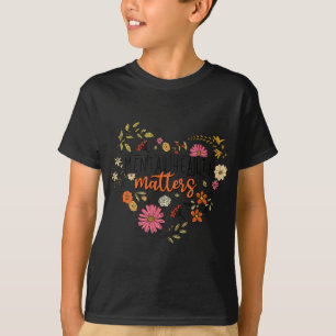 The Stigma Groovy Mental Health Problems Mental Aw T-Shirt