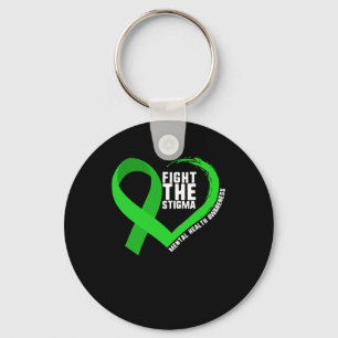 The Stigma Mental Health Awareness Depression Anxi Key Ring