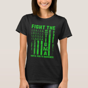 The Stigma Mental Health Awareness Depression Anxi T-Shirt