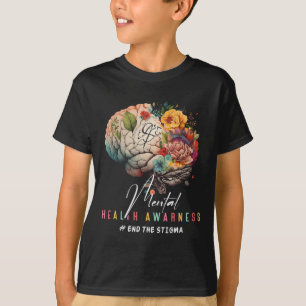 The Stigma Mental Health Problems Mental Awareness T-Shirt