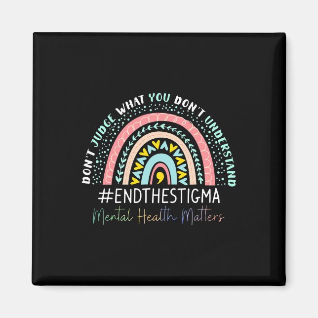 The Stigma Rainbow  Magnet (Front)