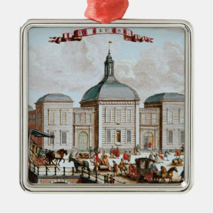 The Stock Exchange, Amsterdam, 1743 Metal Tree Decoration
