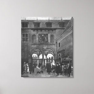 The Stock exchange in Amsterdam Canvas Print