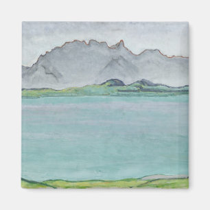 The Stockhorn Mountains and Lake Thun, 1911 Magnet