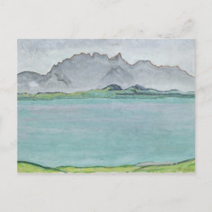 The Stockhorn Mountains and Lake Thun, 1911 Postcard