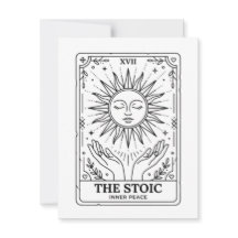The Stoic Tarot Card