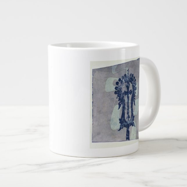 The Stolen Cross Large Coffee Mug (Front Right)