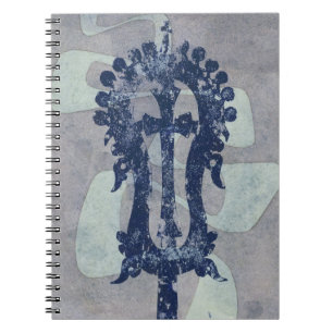 The Stolen Cross Spiral Notebook