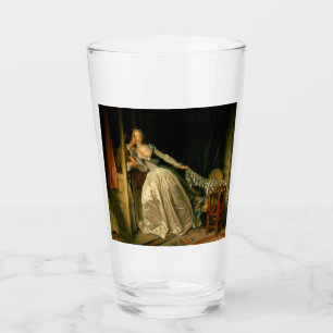 The Stolen Kiss Fragonard Glass