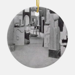 The Stone Carver's Workshop, from the Workshops of Ceramic Tree Decoration