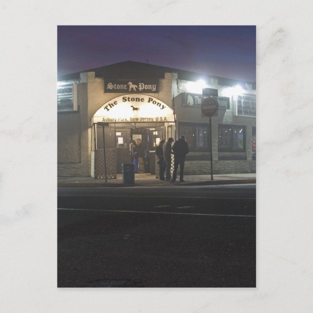 The Stone Pony Asbury Park Jersey Shore Postcard (Front)