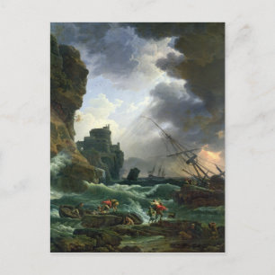 The Storm, 1777 Postcard