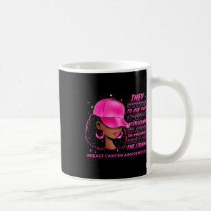 The Storm Black Women Breast Cancer Warrior Pink R Coffee Mug