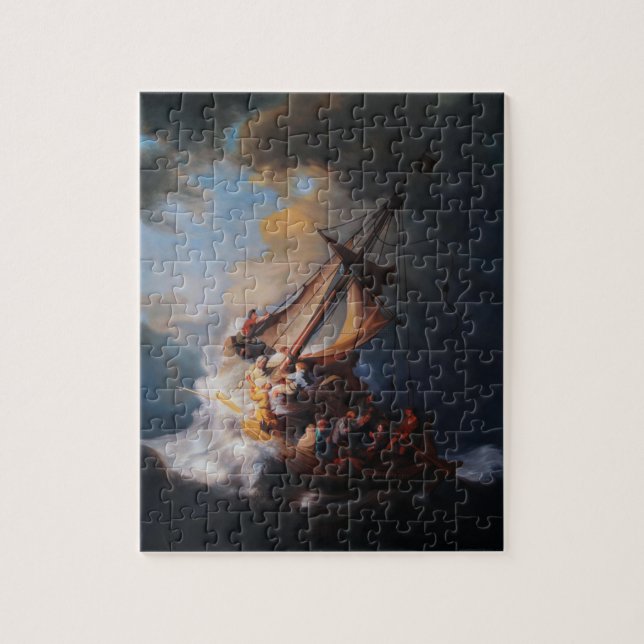 The Storm on the Sea of Galilee Jigsaw Puzzle (Vertical)