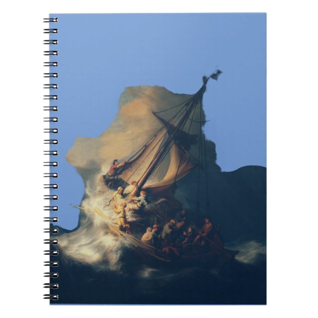 The Storm on the Sea of Galilee Notebook (Front)